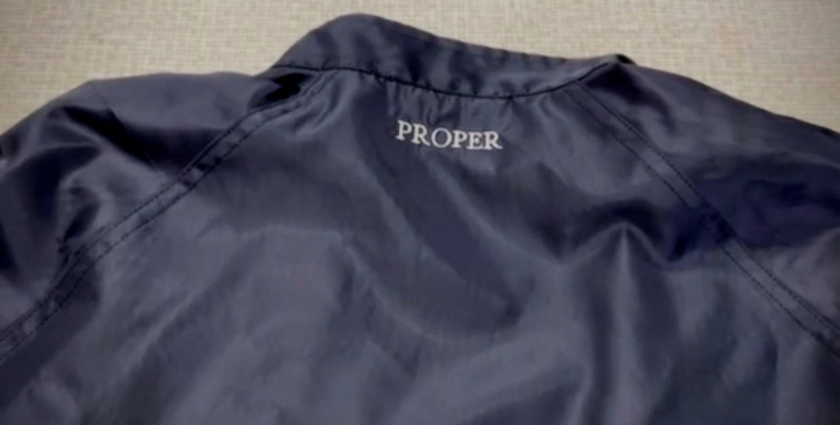 Proper ProWear Barber Armour Hair-Resistant Two-Piece Set - Black Edition