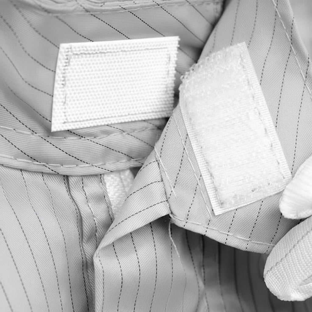 Close-up of a black collar